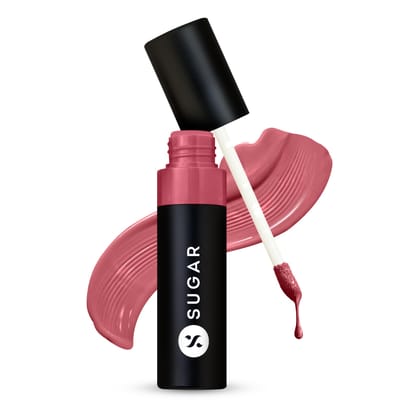 SUGAR Cosmetics Partner In Shine Transferproof Glossy Lipstick | Lasts upto 24hrs | Transferproof & Smudgeproof - 3ml - 03 Blush Brandy SUGAR Cosmetics Partner In Shine Transferproof Glossy Lipstick | Lasts upto 24hrs | Transferproof & Smudgeproof - 3ml 