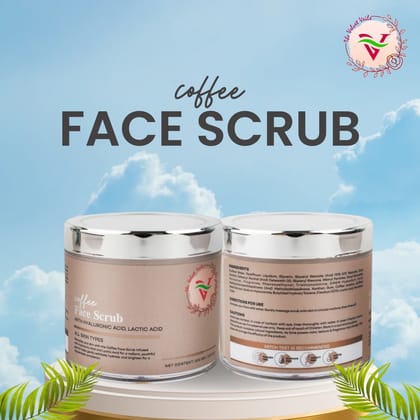 The Velvet Veils Coffee Face Scrub 100G