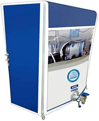 K M Water Solutions Water Purifier Plastic & Fabric RO Protection Body Cover for Grand (Blue)