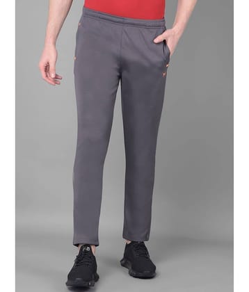 Force NXT Grey Polyester Men's Sports Trackpants ( Pack of 1 )