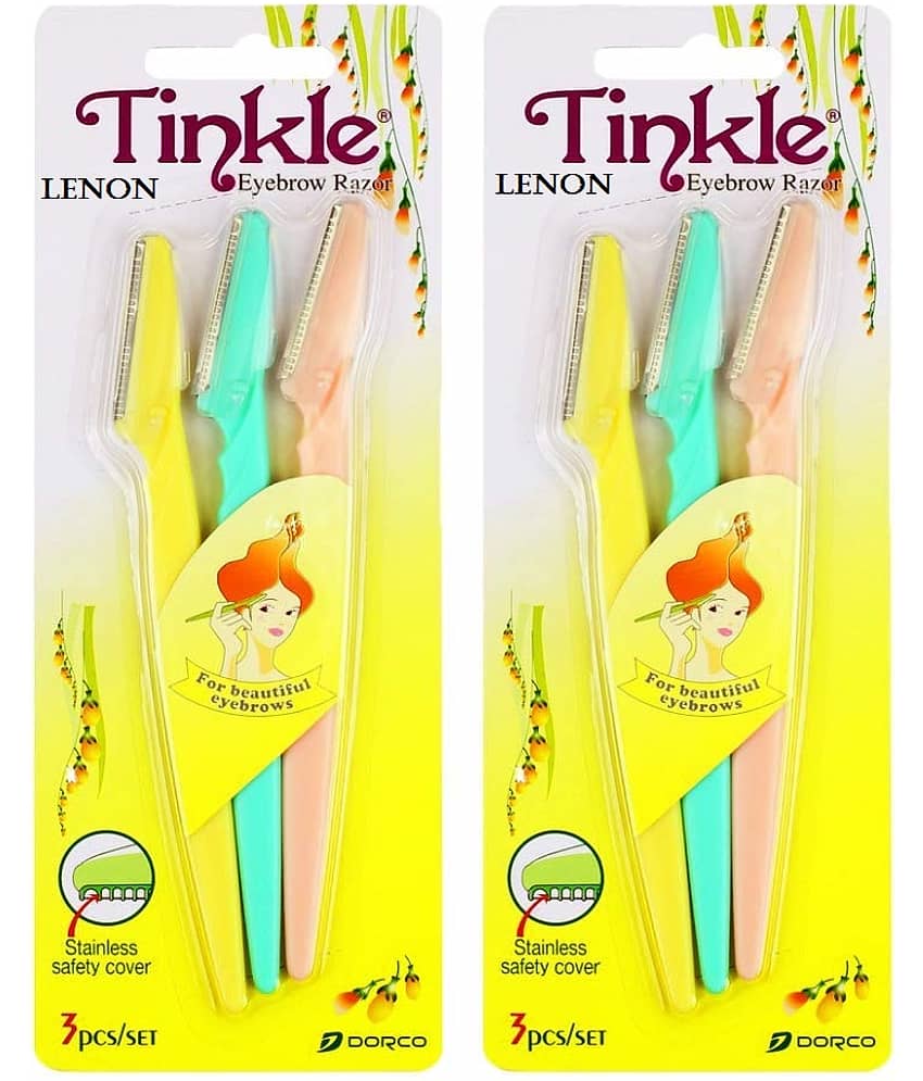 Lenon Beauty Tinkle Manual Razor 1 Blade 6 Pcs Pack of 2