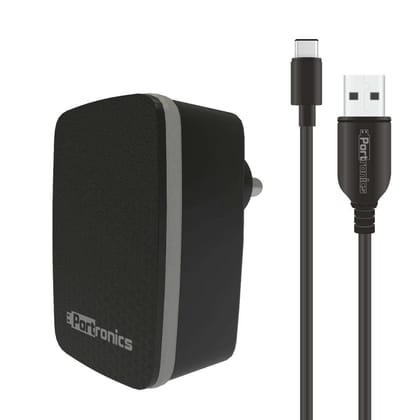 Portronics Adapto 64 Quick Charger with Single USB Port