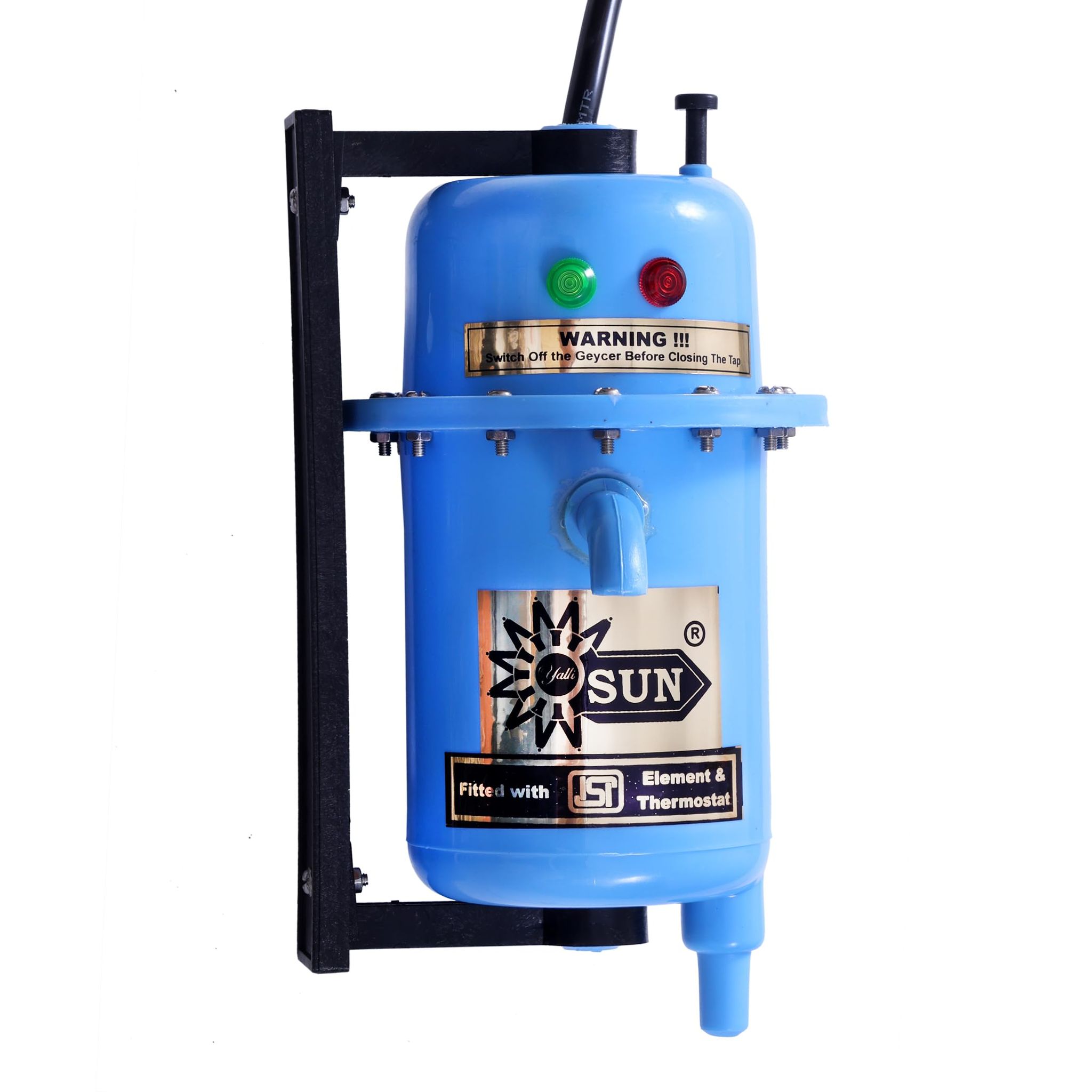 Yalli Sun VSS Mode Instant Water Heater 1L | Premium Class ABS Plastic | 1 year Warranty | Wall Mounted Instant Water Geyser | Shock Proof for Home, Kitchen, Bathroom, Office | Blue Yalli Sun VSS Mode Instant Water Heater 1L | Premium Class ABS Plastic |