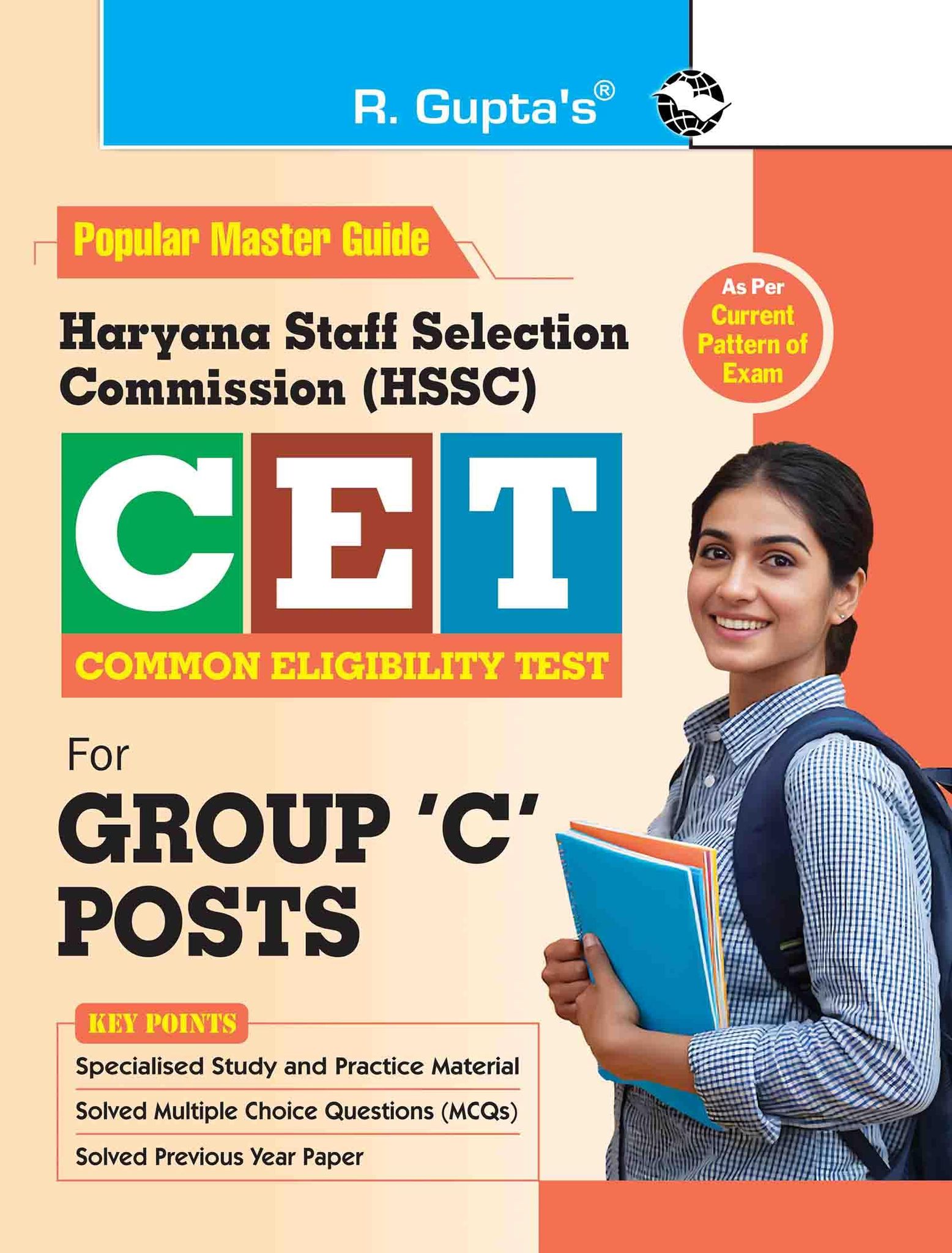 HSSC: Haryana CET for Group 'C' Posts Exam Guide [Paperback] [Jun 01, 2025] RPH Editorial Board