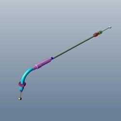 CABLE COMPLETE THROTTLE - HF 100 | HF Deluxe | Passion Pro - 17910AACL00S