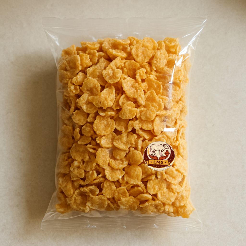 Labani Majhi Square's corn flakes mixture