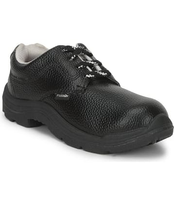 Liberty Derby Black Safety Shoes
