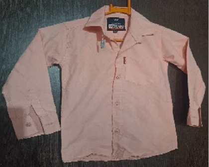 COTTON SOLID PLAIN SHIRT FOR KIDS