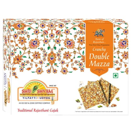 Crunchy Double Mazza Peanut Chikki - 500 gm Crunchy Double Mazza Peanut Chikki - 500 gm