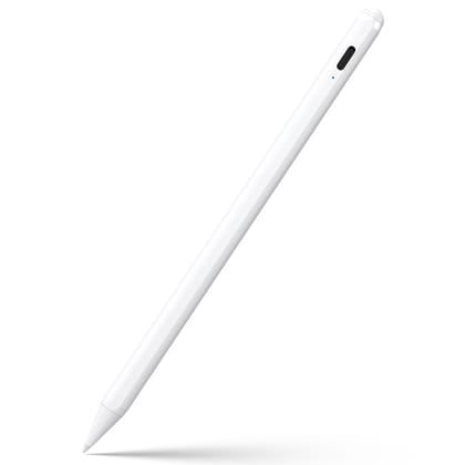 JAMJAKE iPad Pencil 【No.1 sales in US】 Stylus Pen for iPad 6th-11th Gen-2X Fast Charge Active Pencil Compatible with 2018-2025 Apple iPad Pro 11"/12.9"/M4, iPad Air 3/4/5/M2/M3,iPad Mini 5/6 Gen-White JAMJAKE iPad Pencil 【No.1 sales in US】 Stylus Pen for