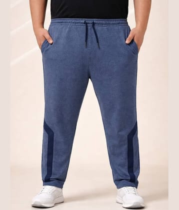 AUSTIVO Blue Cotton Blend Men's Trackpants ( Pack of 1 )