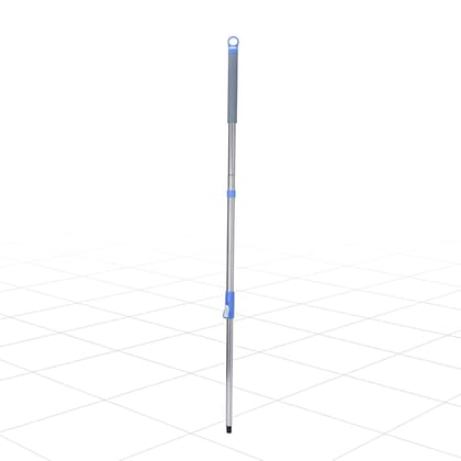 Gala Turbo Spin Mop Replacement Rod Stick Only, Without Refill. Durable Replacement Handle with Rubber Grip For Turbo and Gala Spin Mops