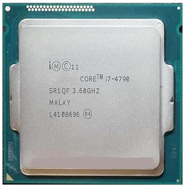 Intel Core i7 4765/4770/4771/4785/4790/4820/4930 4th Generation, 2.0 GHz Upto 4.0 GHz, LGA 1150 Socket, 4 Cores, 8 Threads, 8 MB Cache, Desktop Processor, 1 Year Warranty (Silver)