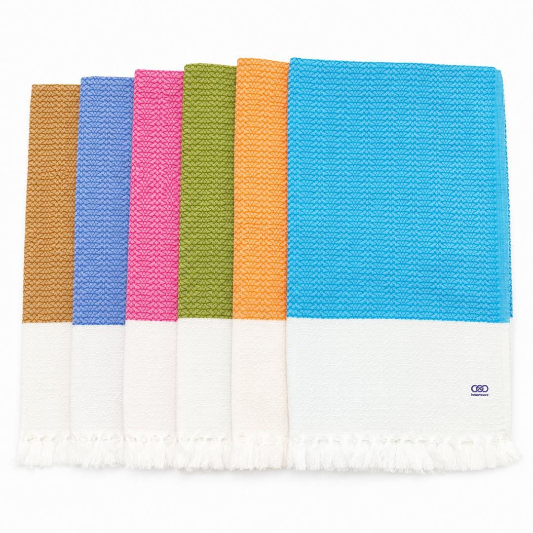 Texture Glow Towels ( Pack of 6 )