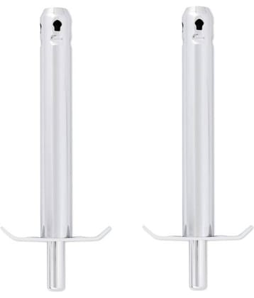 HomePro Gas Lighter Stainless Steel Silver Pack of 2