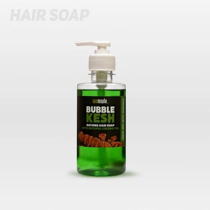 WeMade Bubble Kesh  Bathing Hair Soap (With Shikakai Extract) 250g