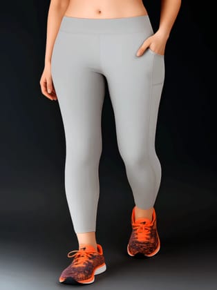 WUGO Latest Stylish Women Sports Tights Running Yoga Gym Workout Tights for Women Girls Imported Lycra 250 GSM