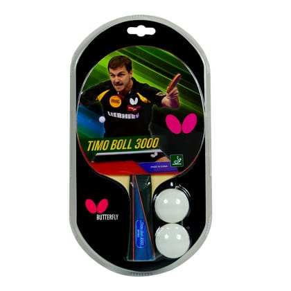 Butterfly Timo Boll 3000 Table Tennis Racket: Extreme Speed Racket for Advanced Players by Total Sporting And Fitness Solutions Pvt Ltd Butterfly Timo Boll 3000 Table Tennis Racket: Extreme Speed Racket for Advanced Players by Total Sporting And Fitness Solutions Pvt Ltd