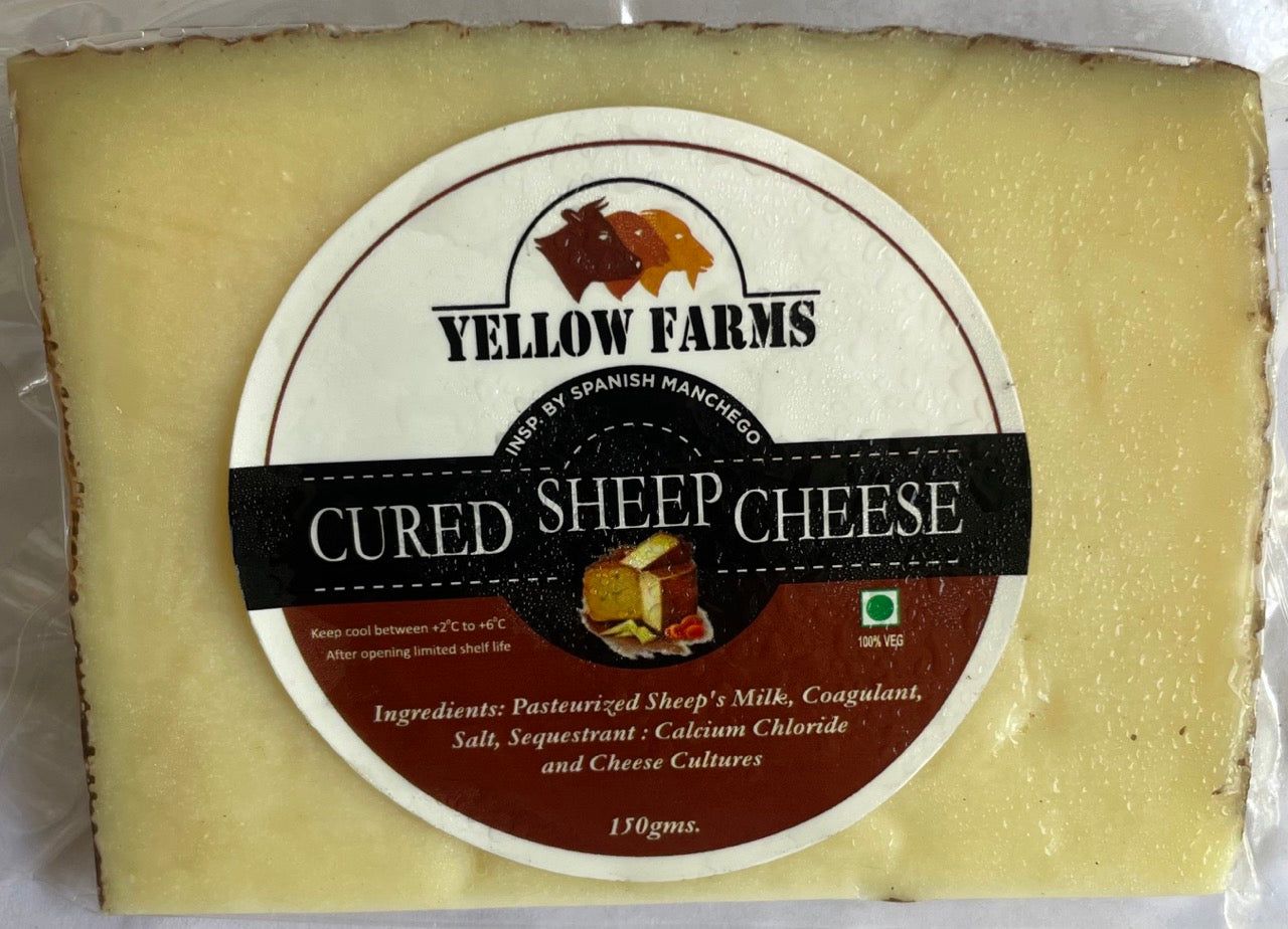 Yellow Farms Cured Sheep(Manchego) Cheese 150g