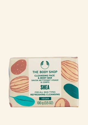 Shea Cleansing Face and Body Bar-100G