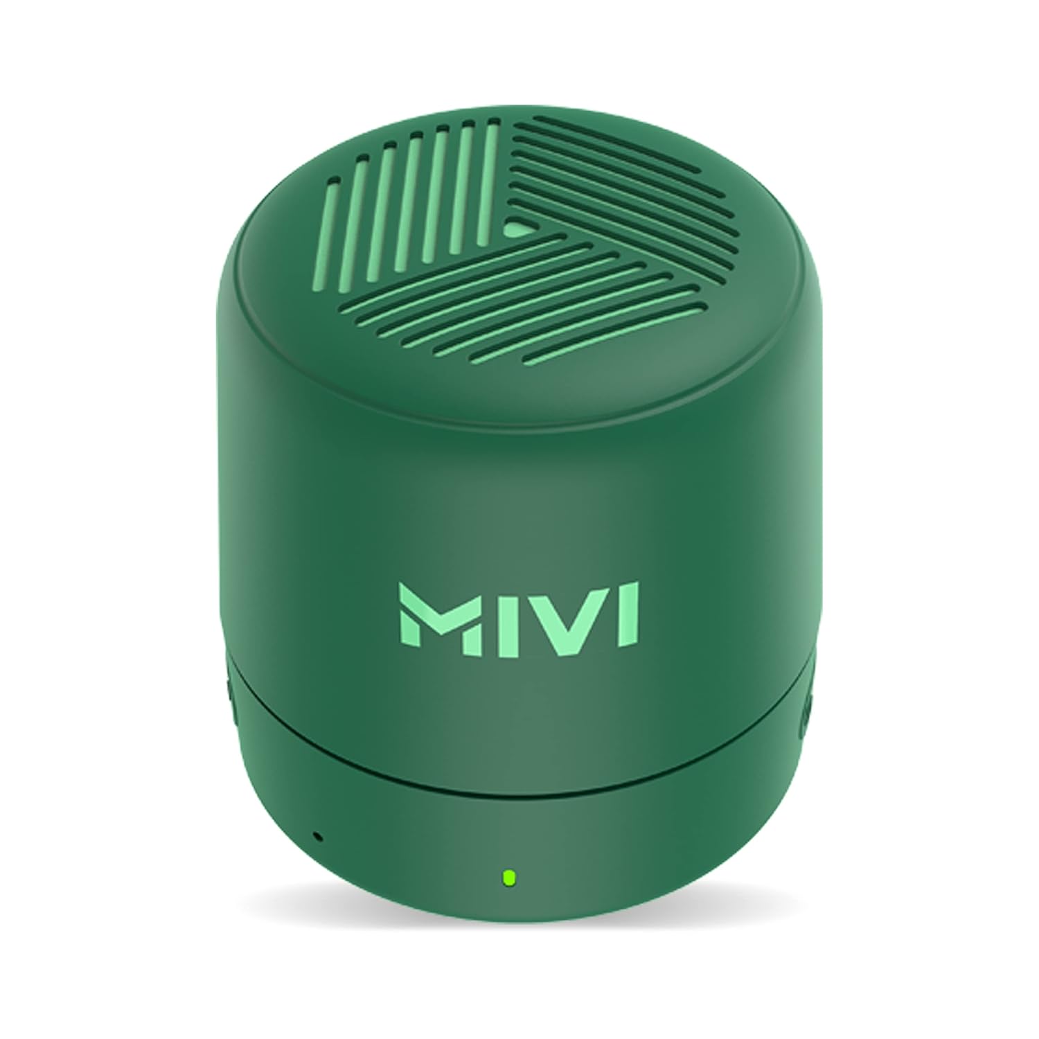 Mivi Play Bluetooth Speaker with 12 Hours Playtime. Wireless Speaker Made in India with Exceptional Sound Quality, Portable and Built in Mic-Green