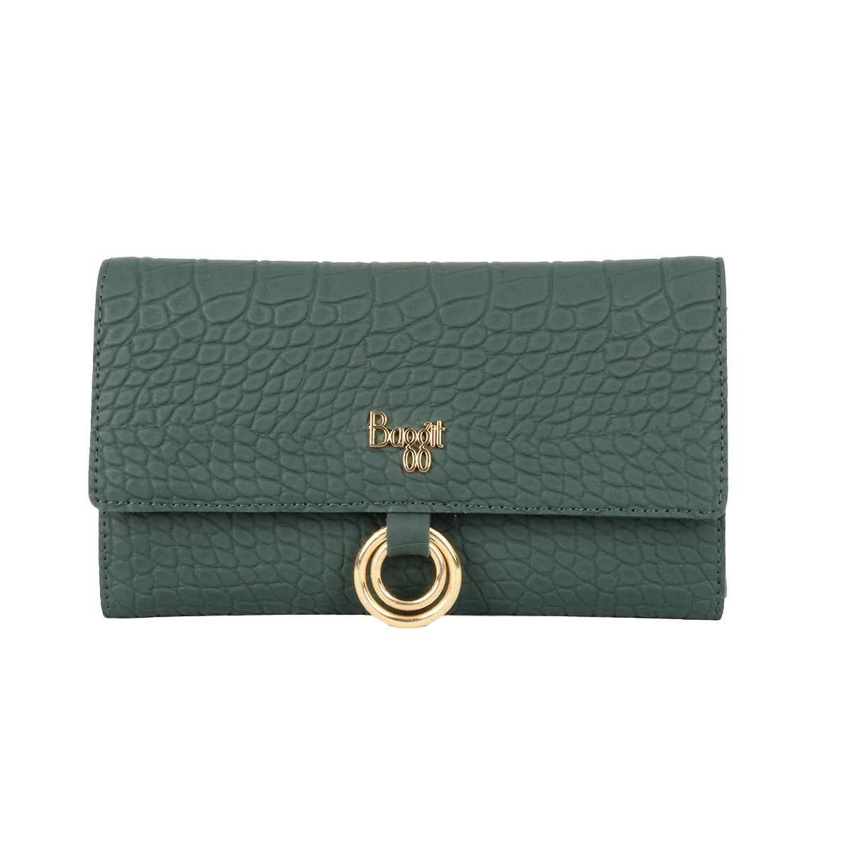 FLICKER WALLETS 3 FOLD L IVY GREEN