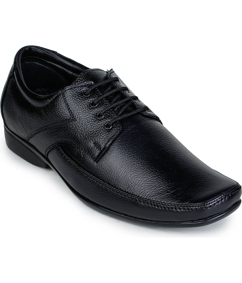Liberty - Black Men's Derby Formal Shoes