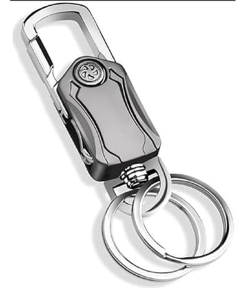 RAMDEV ENTERPRISE Silver Bike Key Chain ( Pack of 1 )