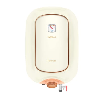 Havells Puro DX 25 Litre 5 Star Vertical Storage Water Heater (Ivory Pink, 2000 Watts) Havells Puro DX 25 Litre 5 Star Vertical Storage Water Heater (Ivory Pink, 2000 Watts) - Ivory Pink / 25 Litre