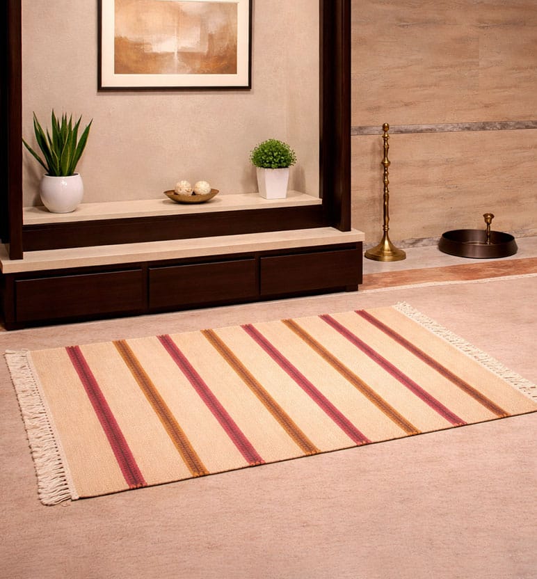 Handwoven Punja Durrie Asan