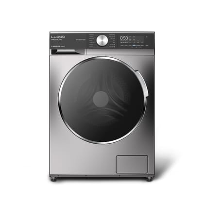 Lloyd Tru Slim 7 kg 3 Star Fully Automatic Front Load Washing Machine |1200 RPM | Detergent Storage Zone | 14 Wash Programs | In-Built Heater | Reload Function, GLWF703TSGGB, Graphite Black) Lloyd Tru Slim 7 kg 3 Star Fully Automatic Front Load Washing M