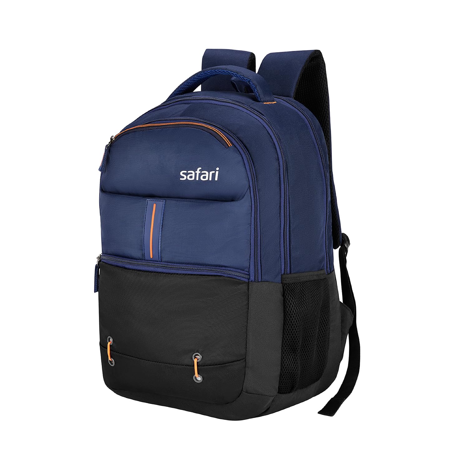 Impact 35L Laptop Backpack Bag for Men & Women, School Bag for Boys & Girls, Ideal for Office/School/College, 3 Compartment Backpack with Rain Cover, Bottle Holder, & Organizer, Blue