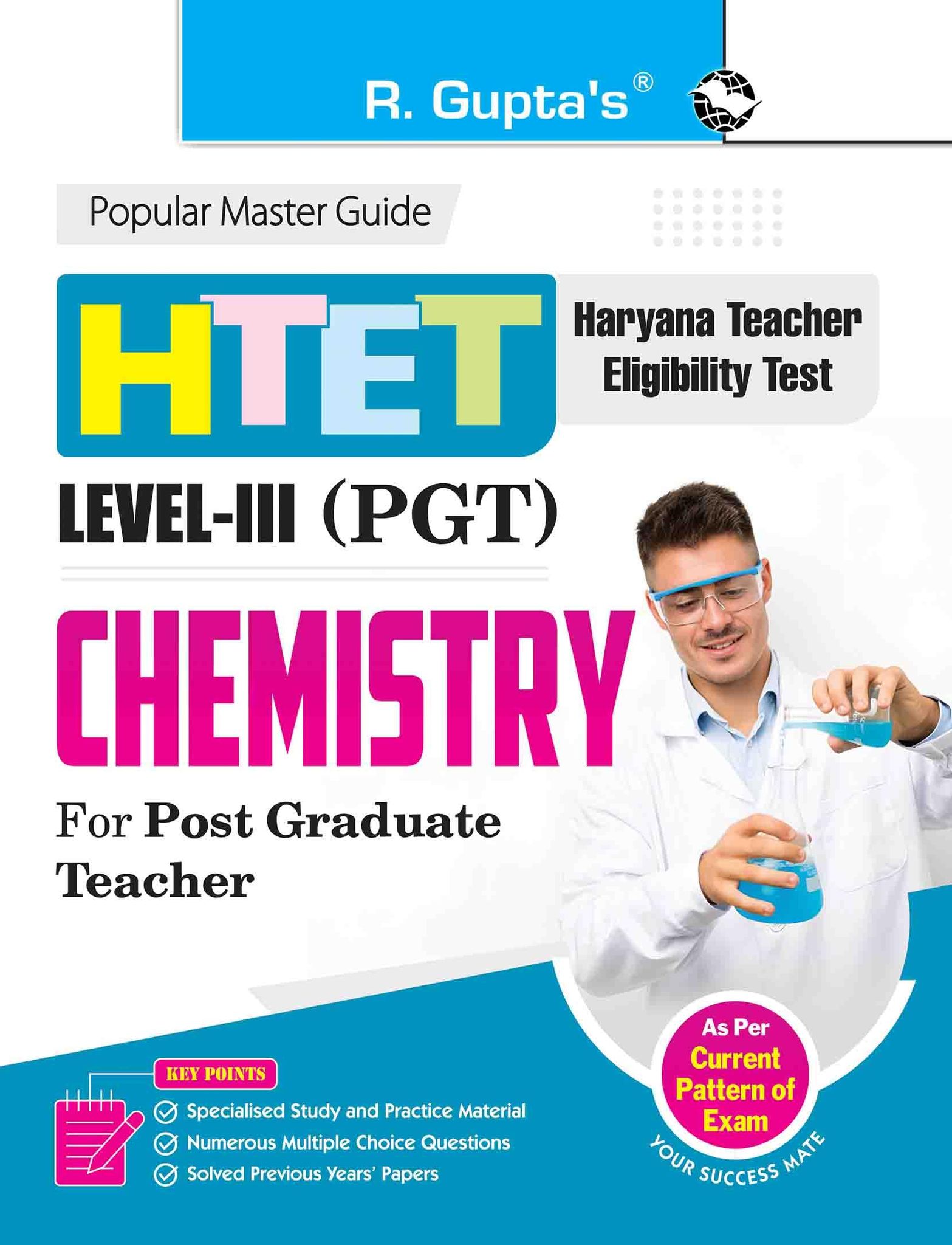 HTET: PGT (Post Graduate Teacher) CHEMISTRY (Level III) Exam Guide (R-2774)