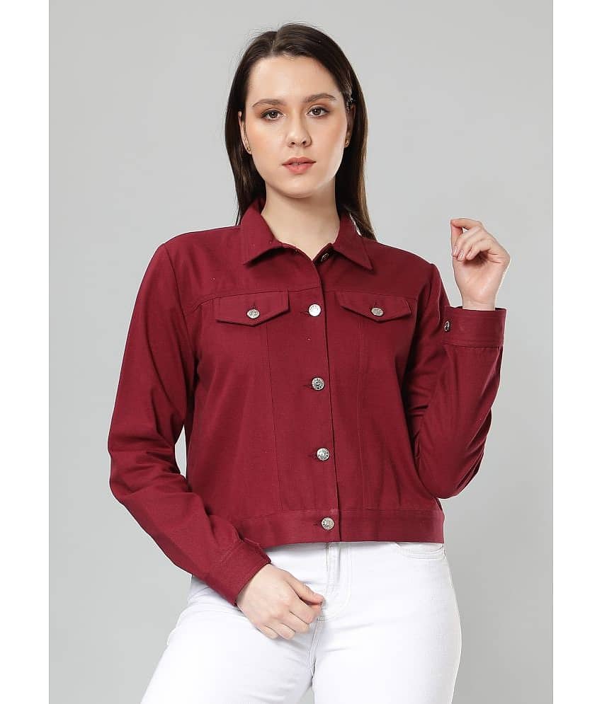 NUEVOSDAMAS - Denim Green Jackets Pack of 1