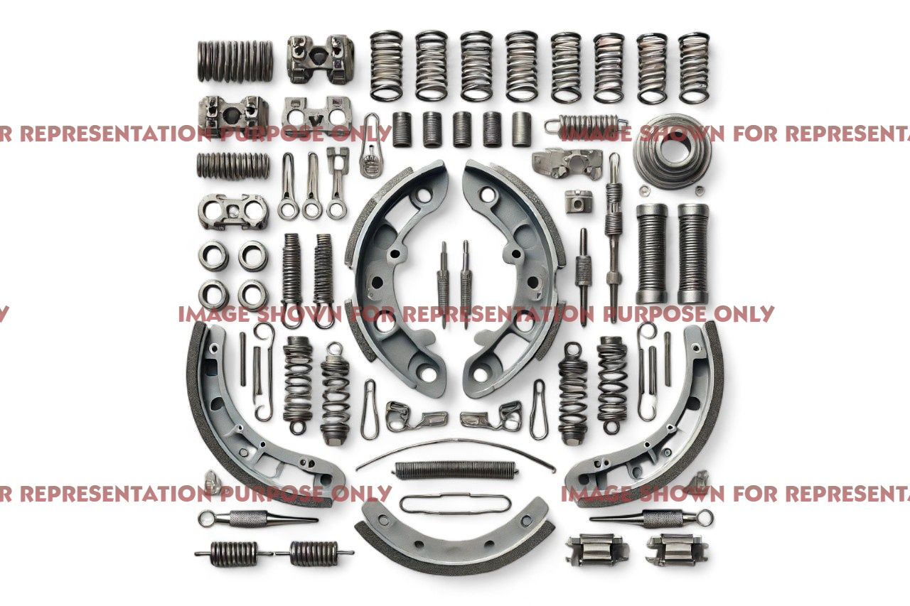 TVS Girling Rear Brake Shoe Set 29919874