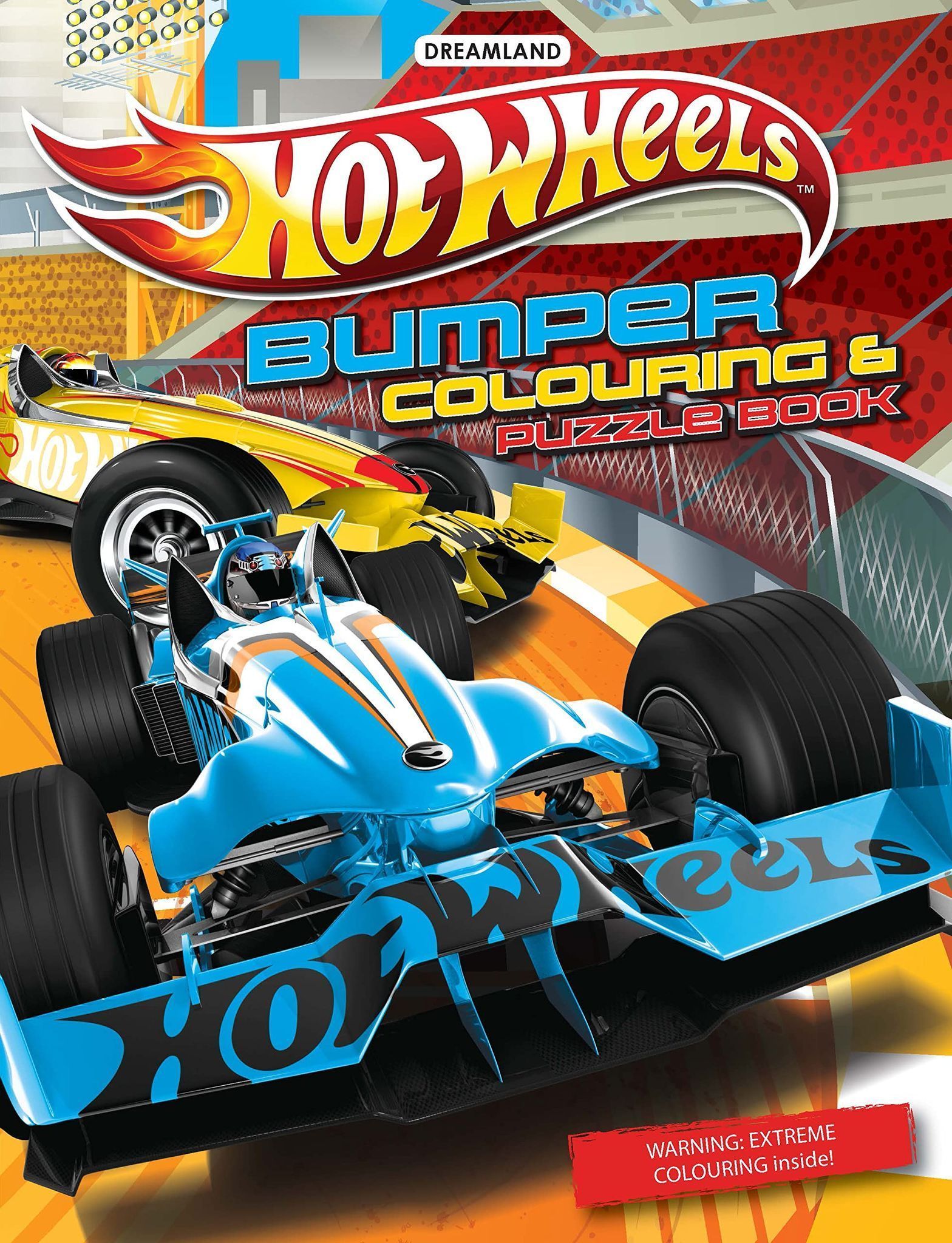 Hot Wheels Bumper Colouring & Puzzle Book [Paperback] Dreamland Publications