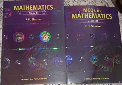 Mathematics for Class 11 (Set of 2 Vol.) Examination 2024-2025(R.D.Sharma) paperback Binding � 8 February 2025 [Paperback] R. D. Sharma