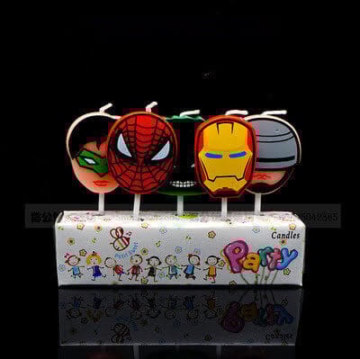 Avenger Theme Candles - 5PC