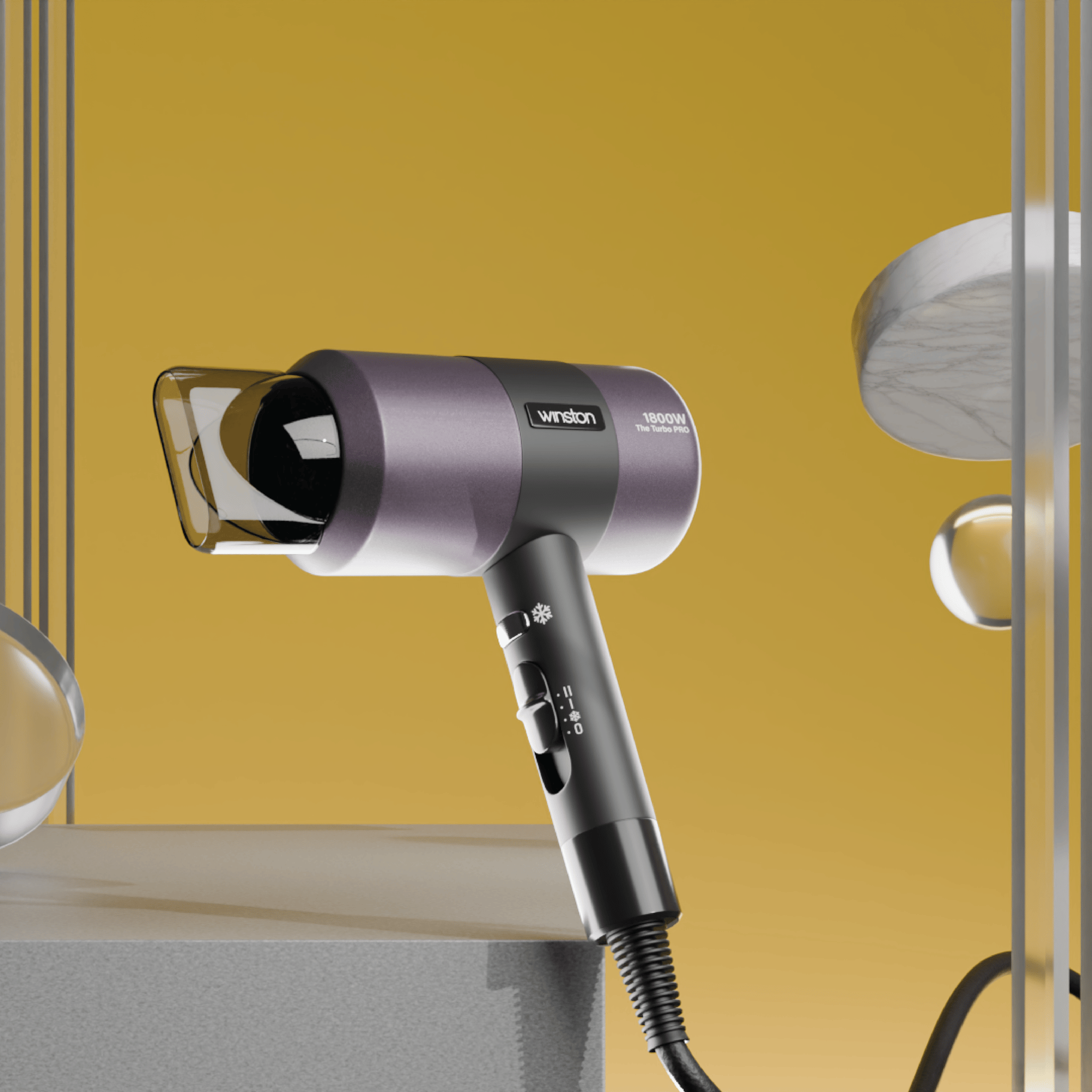 Turbo Pro 1800 Watt | Cool Shot Hair Dryer