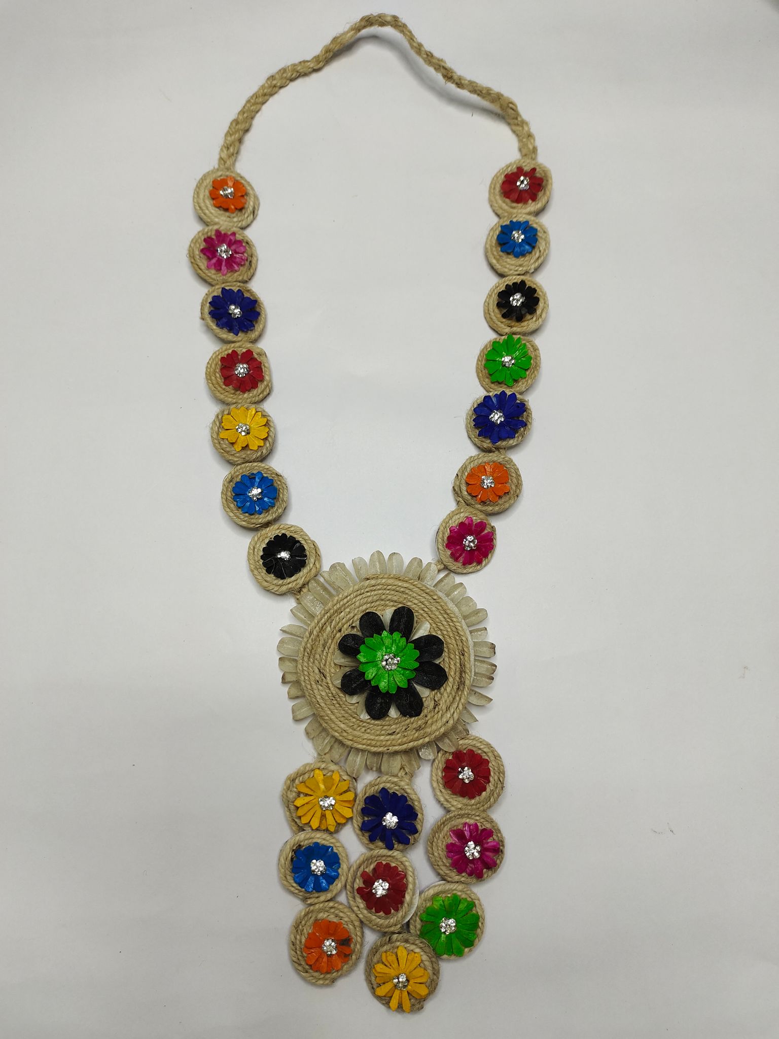 Jute & Fish Scale  Garland