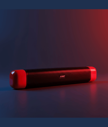 KIVART GLOW UP SOUNDBAR 16 W Bluetooth Speaker Bluetooth v5.0 with TWS feature,SD card Slot,USB Playback Time 7 hrs Black