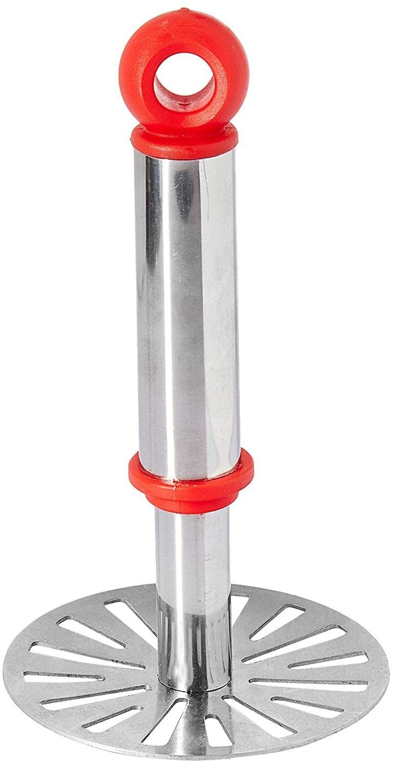 DHRUVINSRI Steel Pav Bhaji Masher: Quality Stainless Steel Masher for Effortless Mashing in Your Kitchen