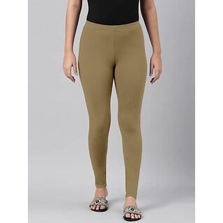 SHE PURE LUXURY WEAR Ankle Length  Ethnic Wear Legging  (Beige, Solid)