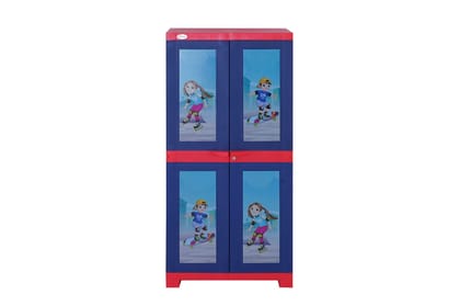Supreme Furniture Kidz Multipurpose Dust and Waterproof Doors with Shelf Virgin Plastic Cupboard/Cabinet for Home, Living Room, Kids Supreme Furniture Kidz Multipurpose Dust and Waterproof Doors with Shelf Virgin Plastic Cupboard/Cabinet for Home, Living Room, Kids