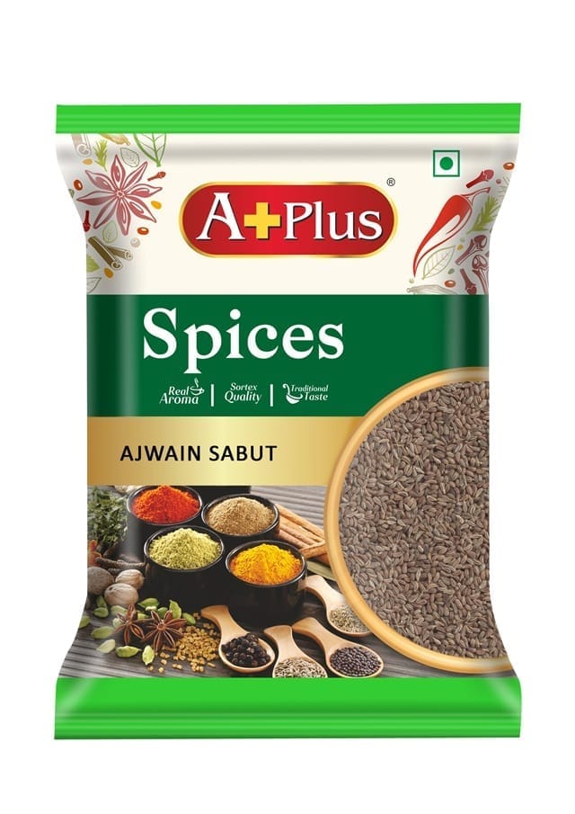 Aplus Ajwain Sabut Carom Seed 500gm(pouch)
