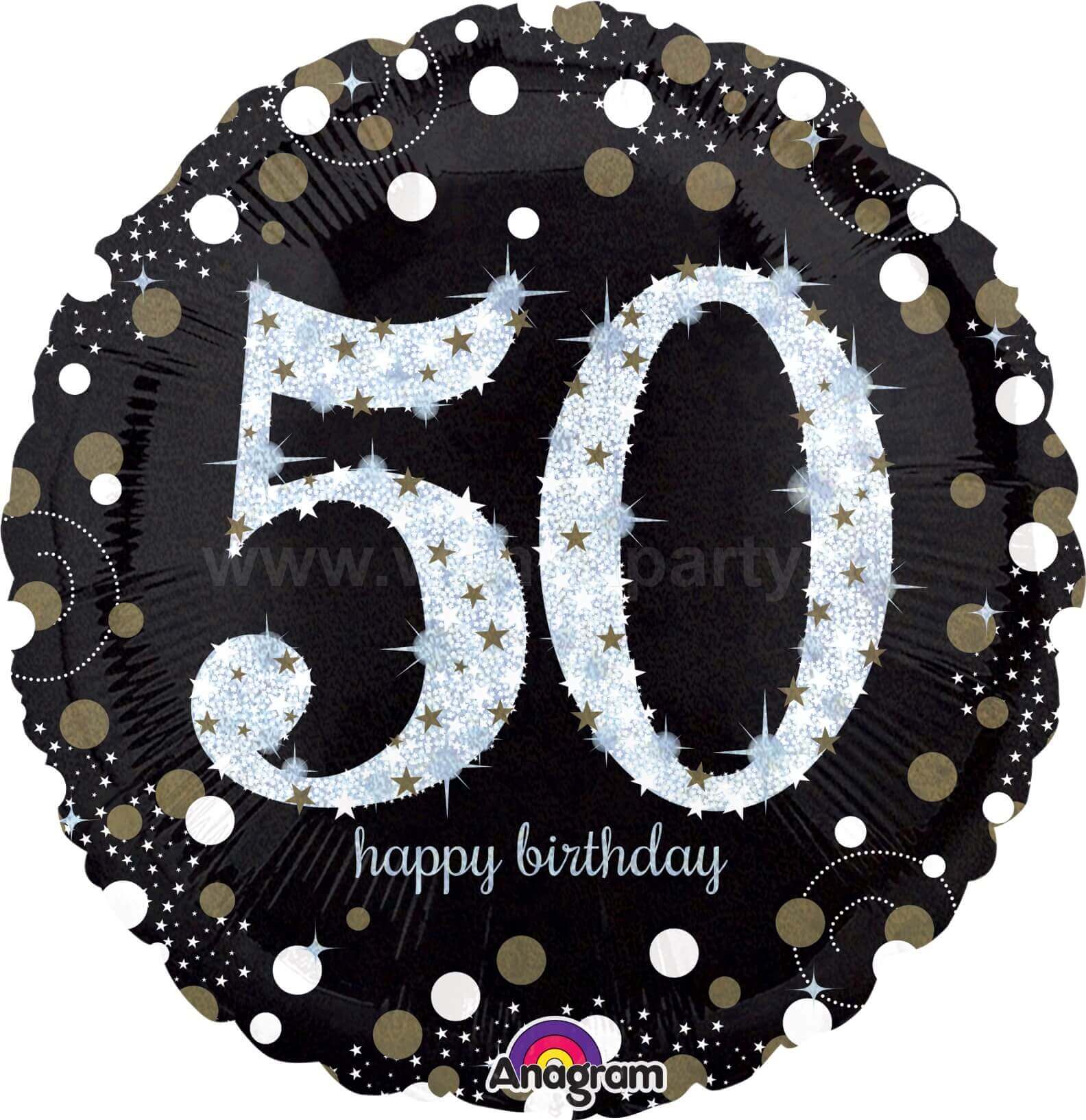 Wanna Party 50th Birthday Balloon 18" S50