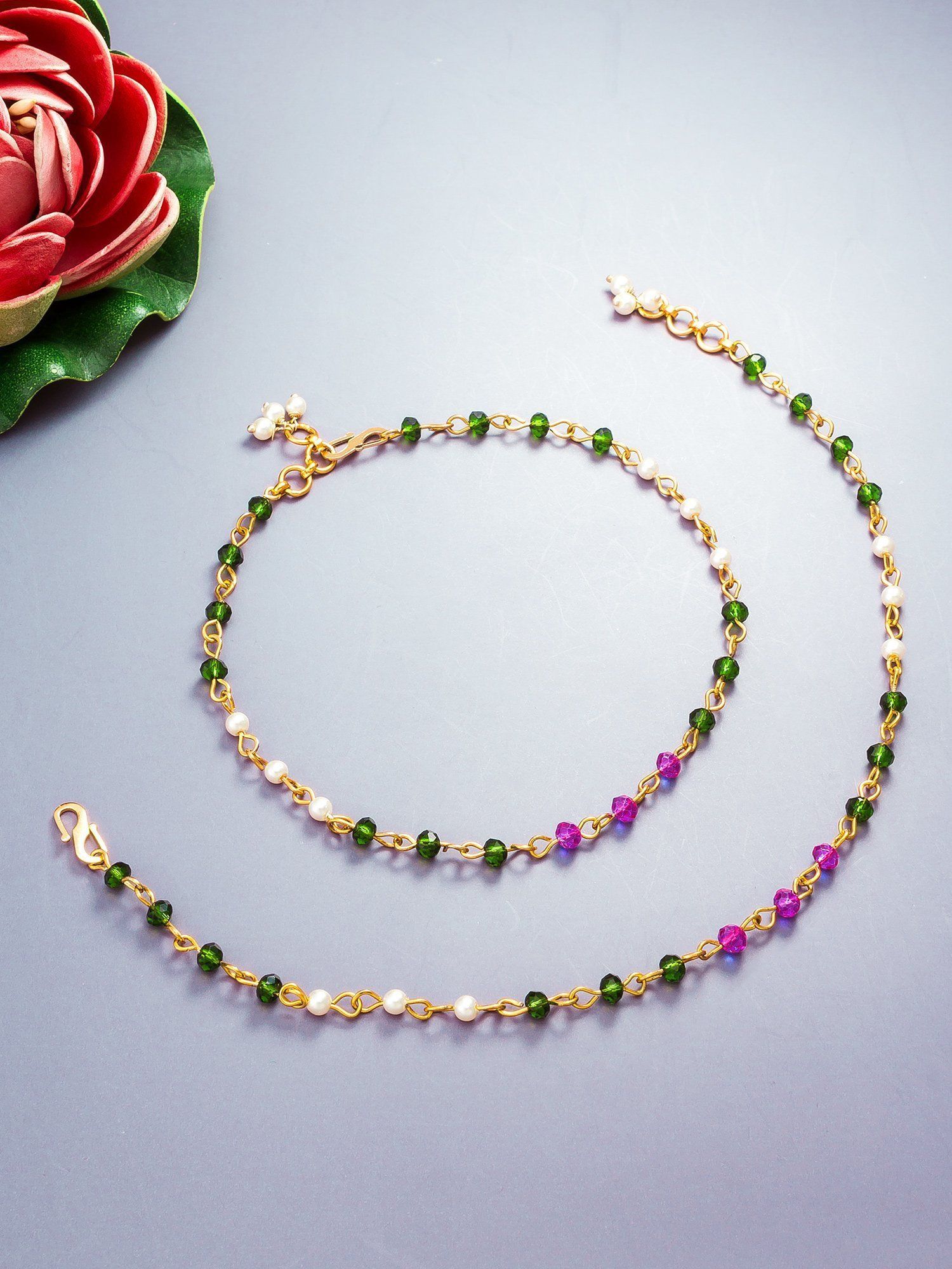 Morison Delicate Diamond Anklet Sparkling Elegance for Every Step