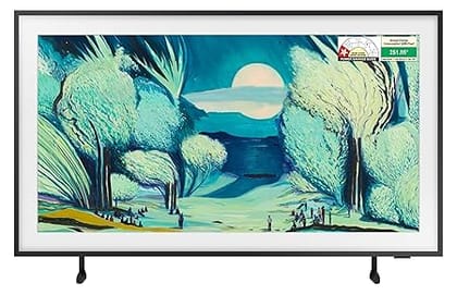 Samsung 138 cm (55 inches) The Frame Series 4K Ultra HD Smart QLED TV QA55LS03FAULXL (Black) Samsung 138 cm (55 inches) The Frame Series 4K Ultra HD Smart QLED TV QA55LS03FAULXL (Black)