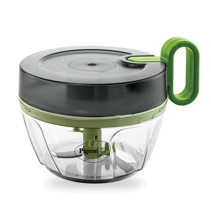 Pigeon Plastic Mini Handy Chopper with 3 Blades | 6 Months Warranty | Pro Mini 400ml | Pigeon Plastic Mini Handy Chopper with 3 Blades | 6 Months Warranty | Pro Mini 400ml | - Dune Grey