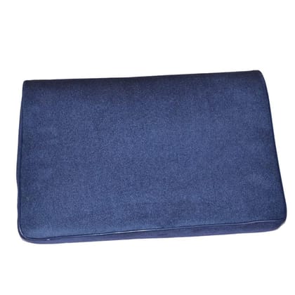 KUDIZE Cervical Pillow spondylosis Neck and Back Pain Support Stress Universal Senior Citizen Men & Women (Blue)